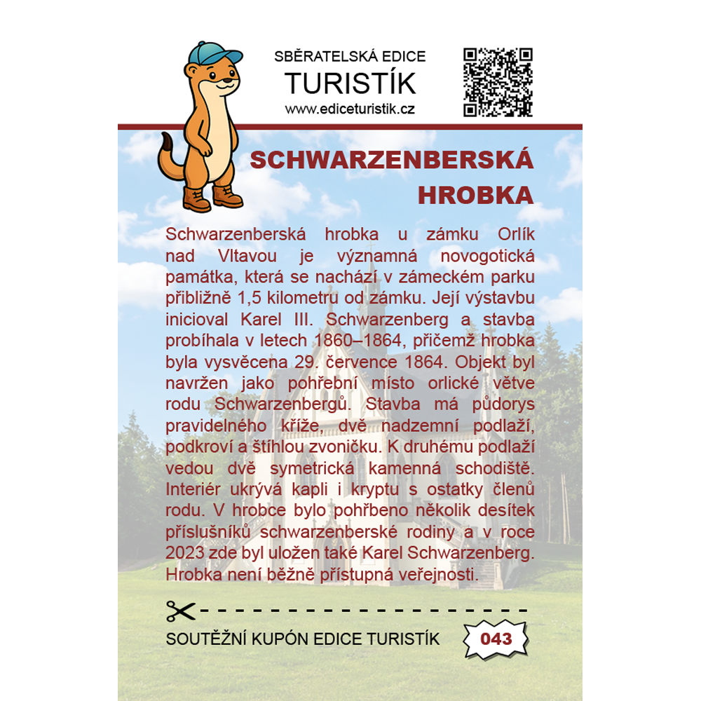 043 Schwarzenberská hrobka - ořech - Obrázek 3